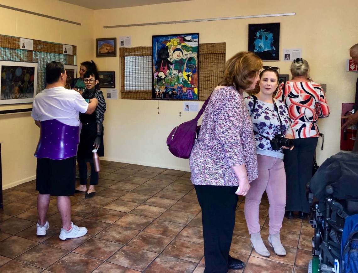 The exhibit "Dreams" is on display at ArtWorks' Mary T. Paulin Gallery, 1509 E. Helen St., through July 26.