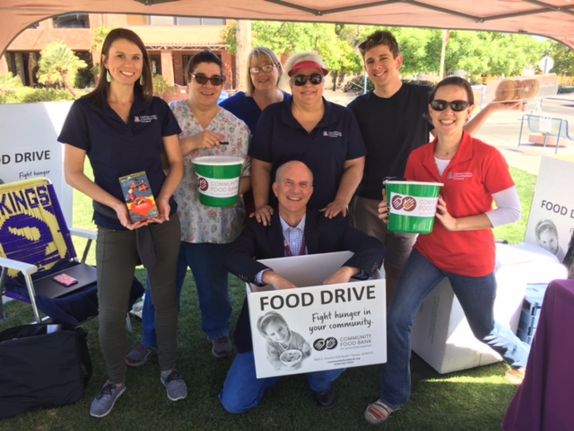 The UA4Food campaign, which benefits the Community Food Bank of Southern Arizona and the UA Campus Pantry, began on March 5 and runs through April 4.