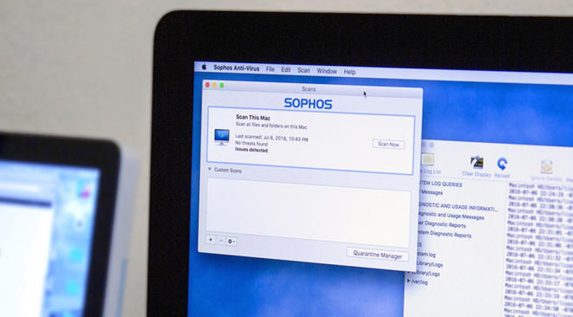 Updated anti-virus or anti-malware software, like Sophos, provides another layer of security for your data.