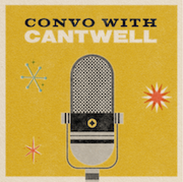 "Convo With Cantwell" has been moved to May 25.