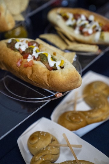 Sonoran dogs and "mustache pretzels" are among the new offerings at home football games this season.